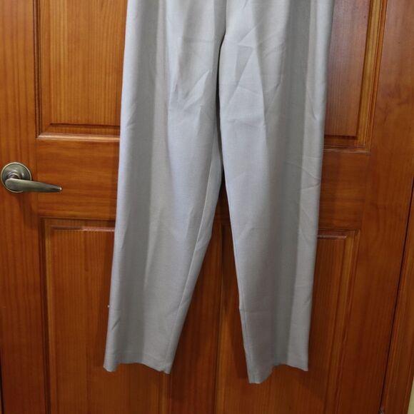 Boulevard De Paris Vintage Gray Pantsuit Medium Office Career Professional 10 - Picture 9 of 16
